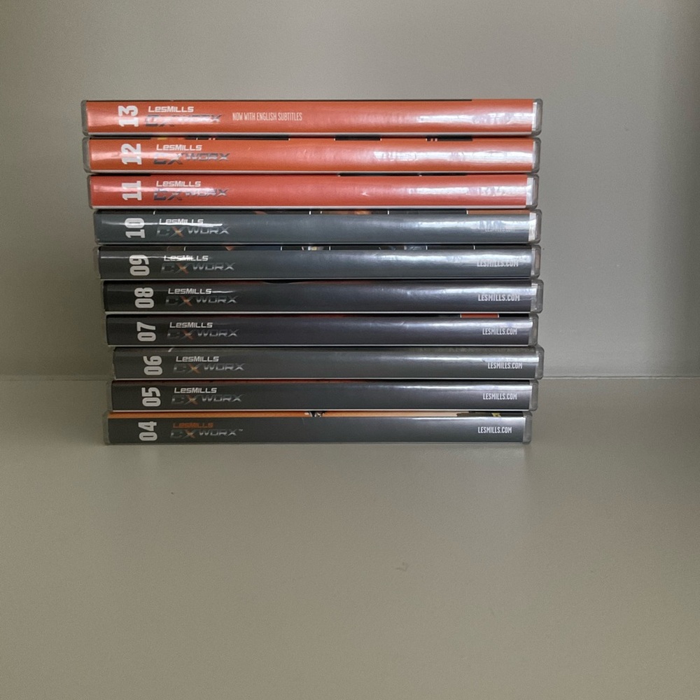 Les Mills CXWorx (now CORE) Instructor DVDs